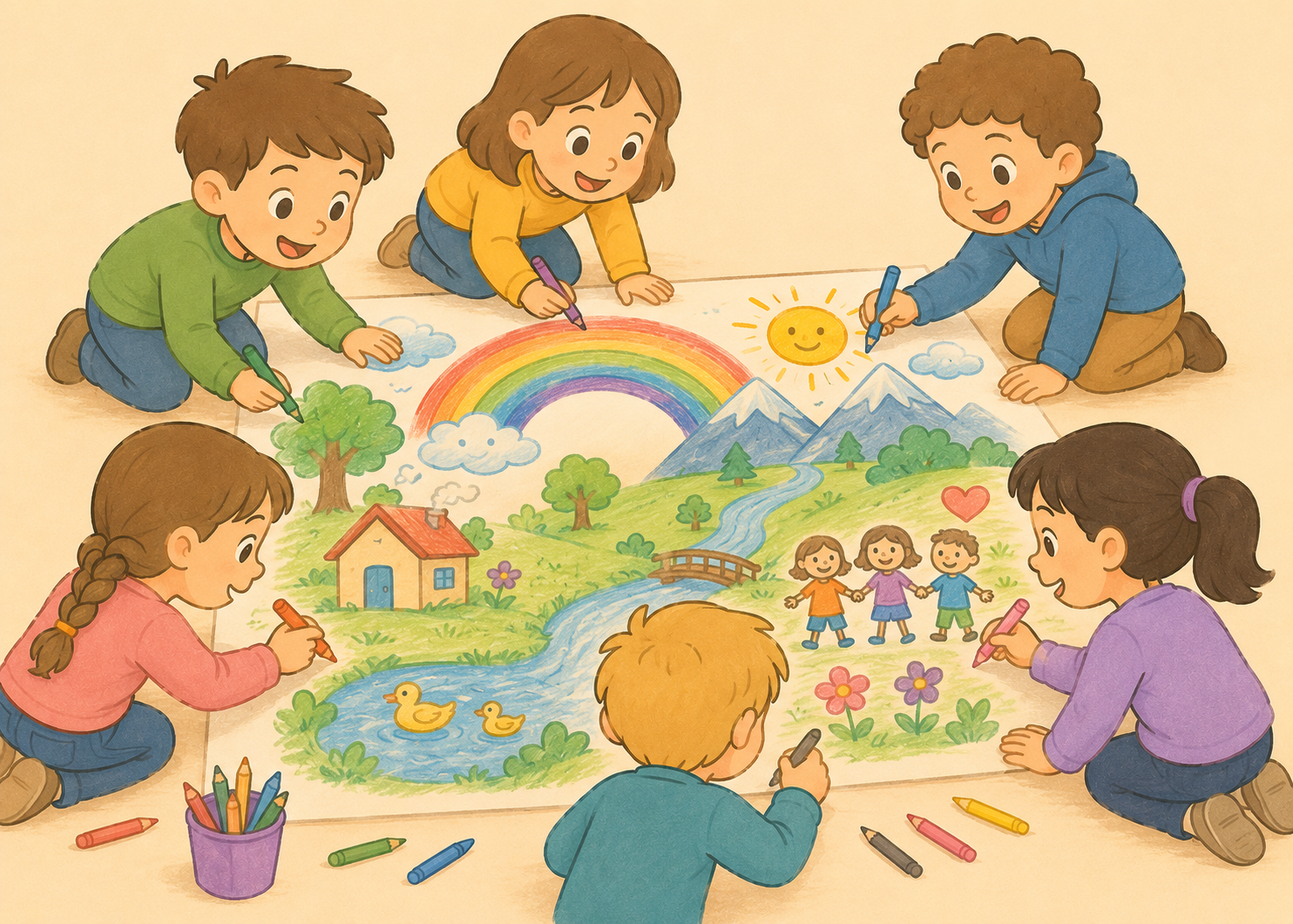 Group drawing
