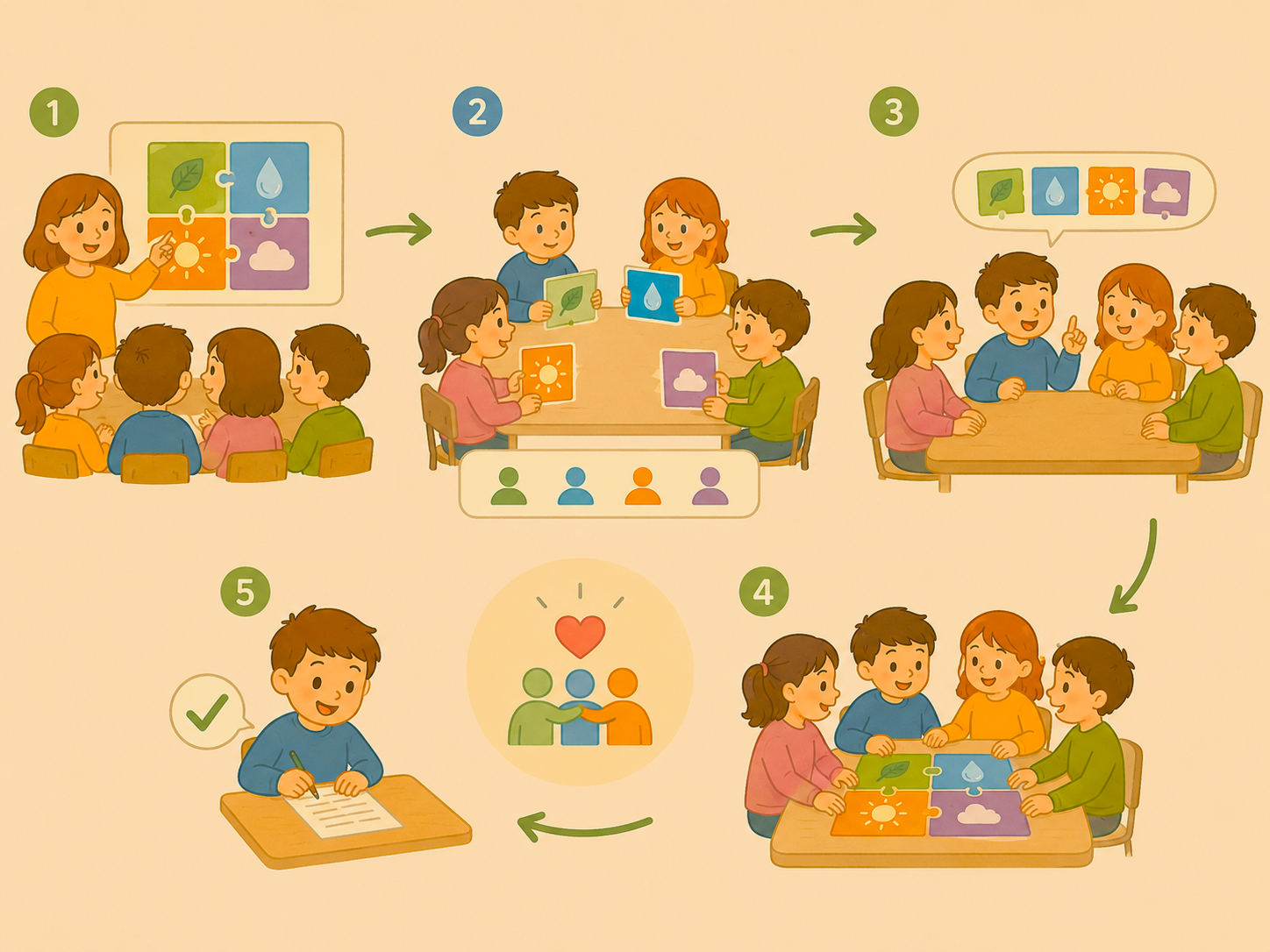 The Jigsaw (mosaic) Method