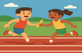 Traditional Relay Games – Buddy Challenges
