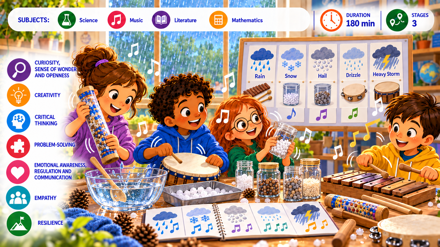 How does precipitation sound?